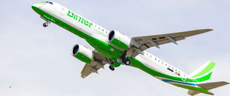 Los vuelos se continuarán realizando con los Embraer E195-E2 de la aerolínea/TA.